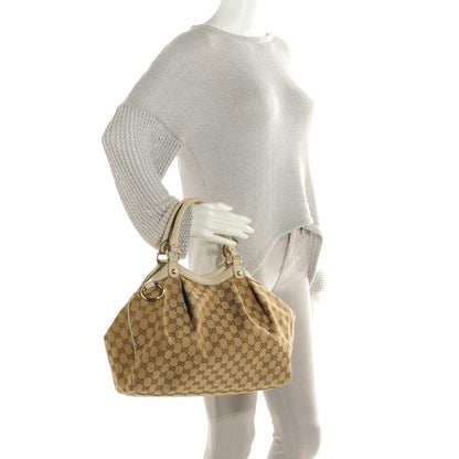 Gucci Monogram Medium Sukey Tote Off White 2 of 7