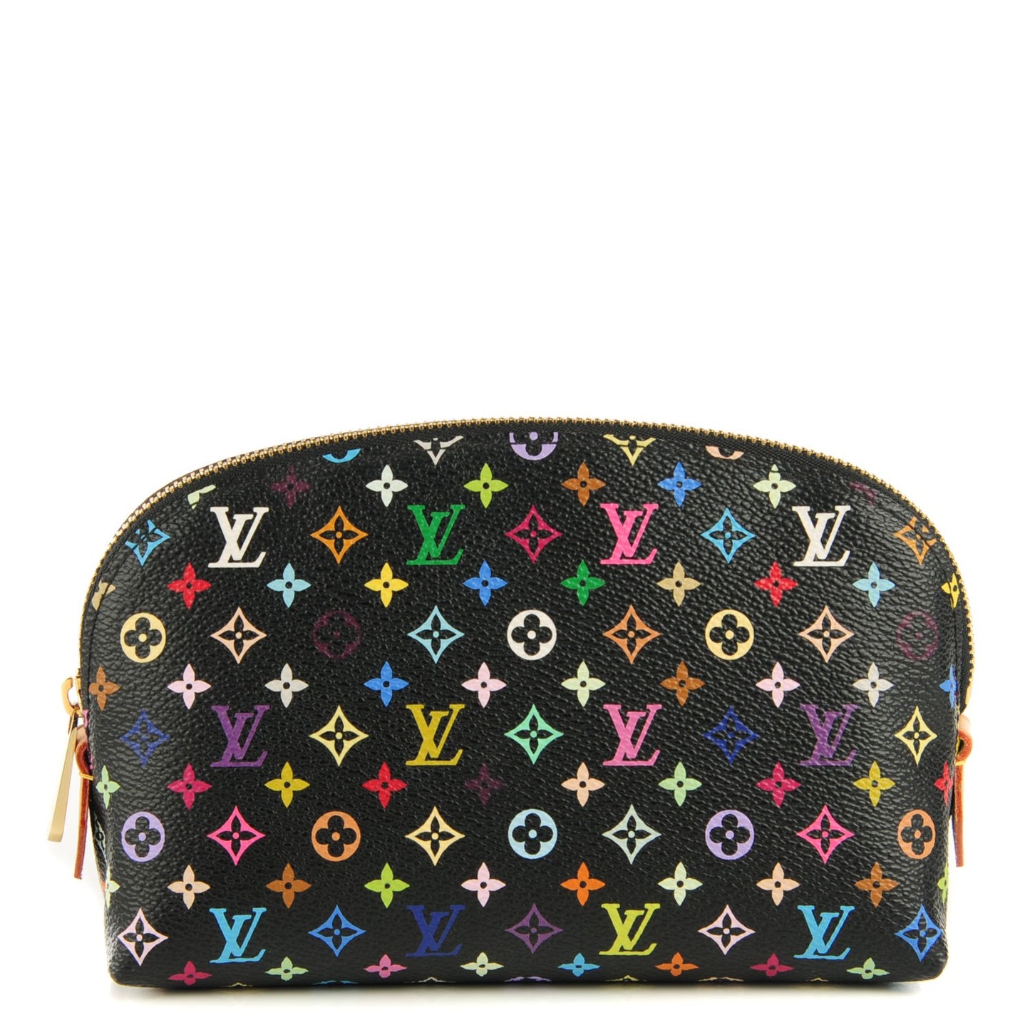Monogram Multicolor Cosmetic Pouch Black Grenade