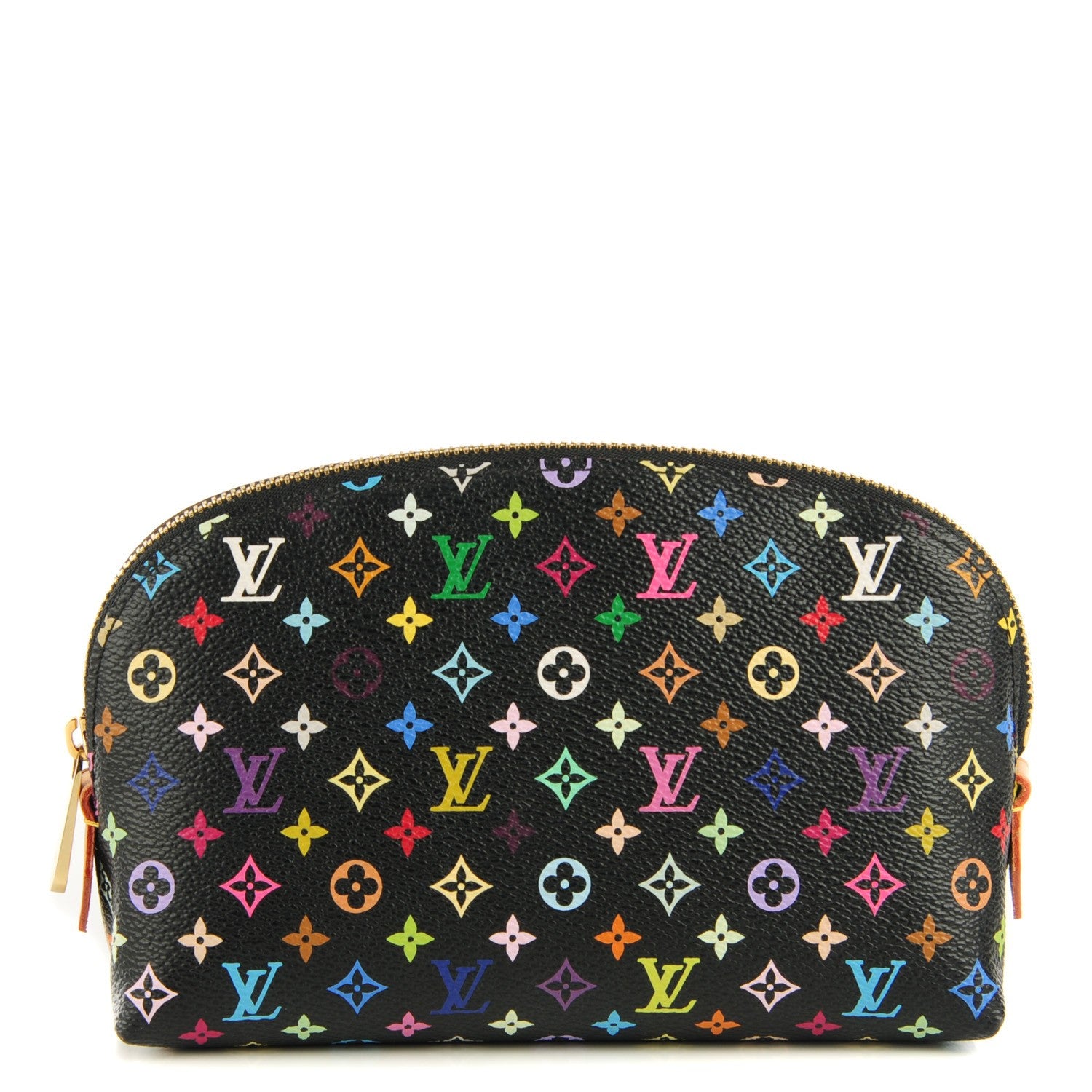 Louis Vuitton Monogram Multicolor Cosmetic Pouch Black Grenade 1 of 7