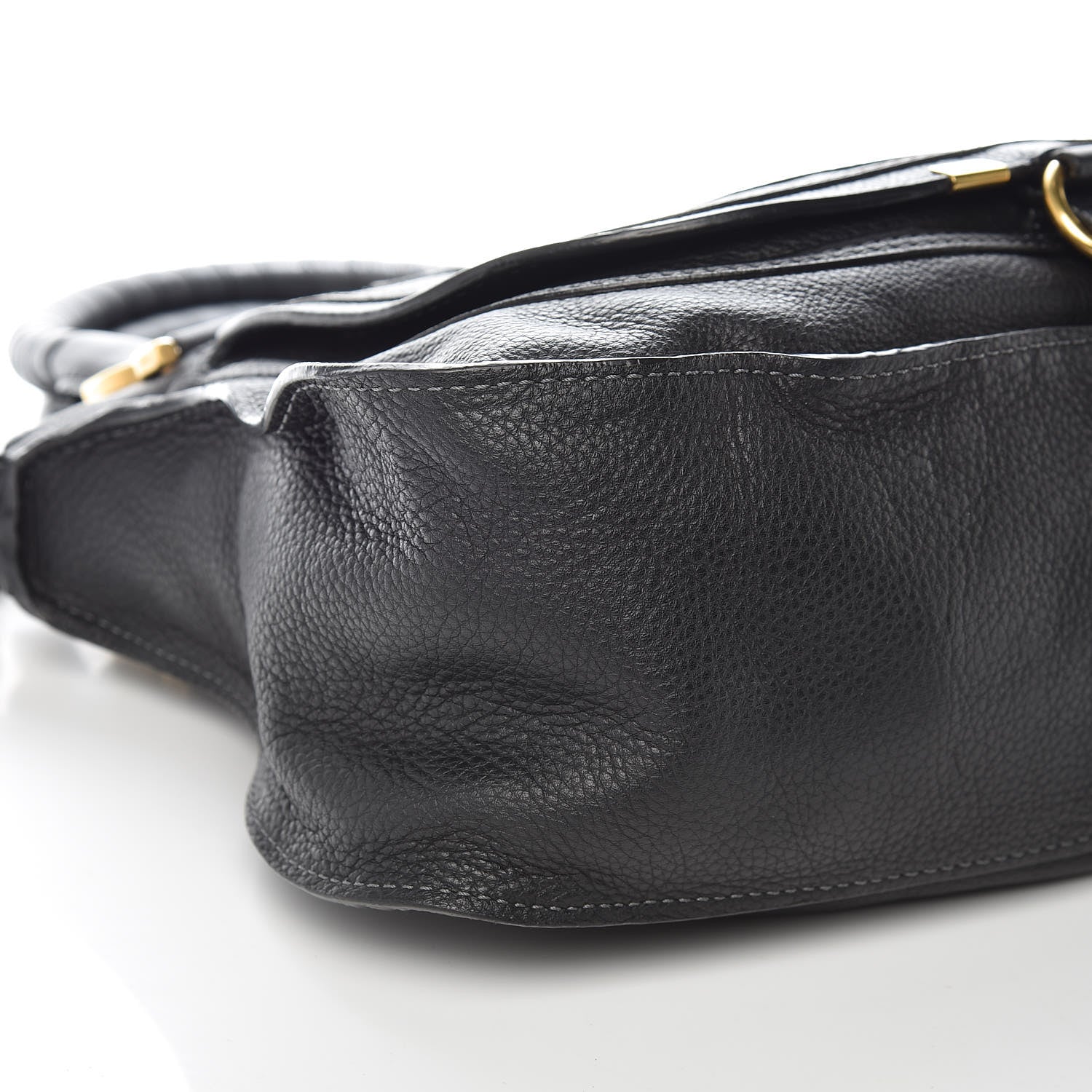 Chloe Calfskin Medium Marcie Satchel Black 8 of 9
