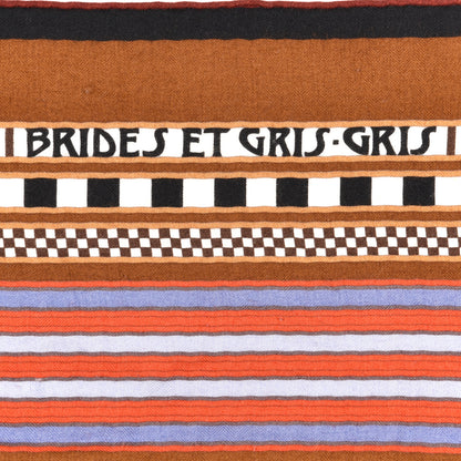 Hermes Cashmere Silk Brides Et Gris Shawl 140 5 of 8