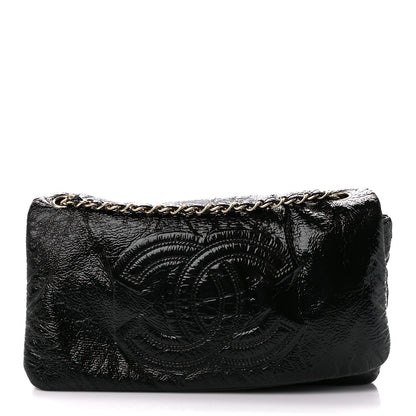 Chanel Vinyl Medium Rock and Chain Flap Black 1 of 12