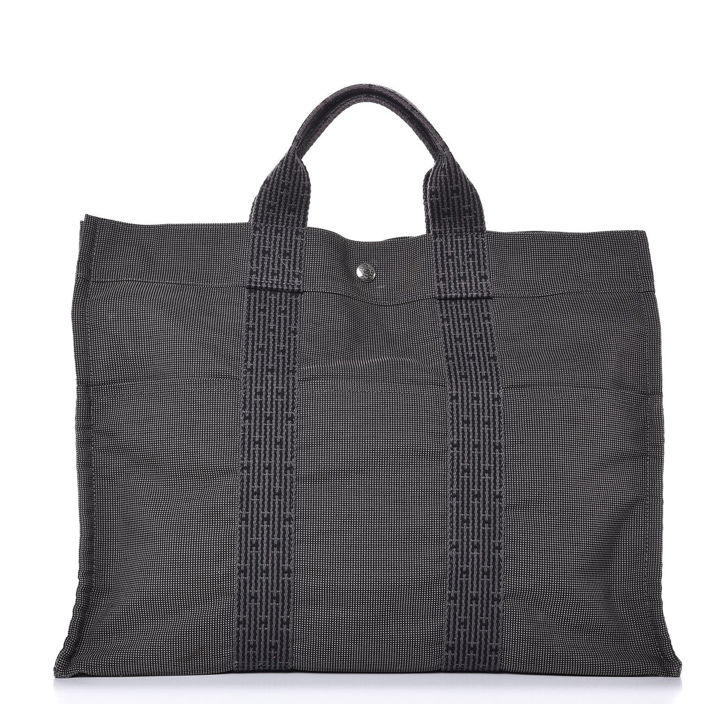 Canvas Herline MM Tote Grey