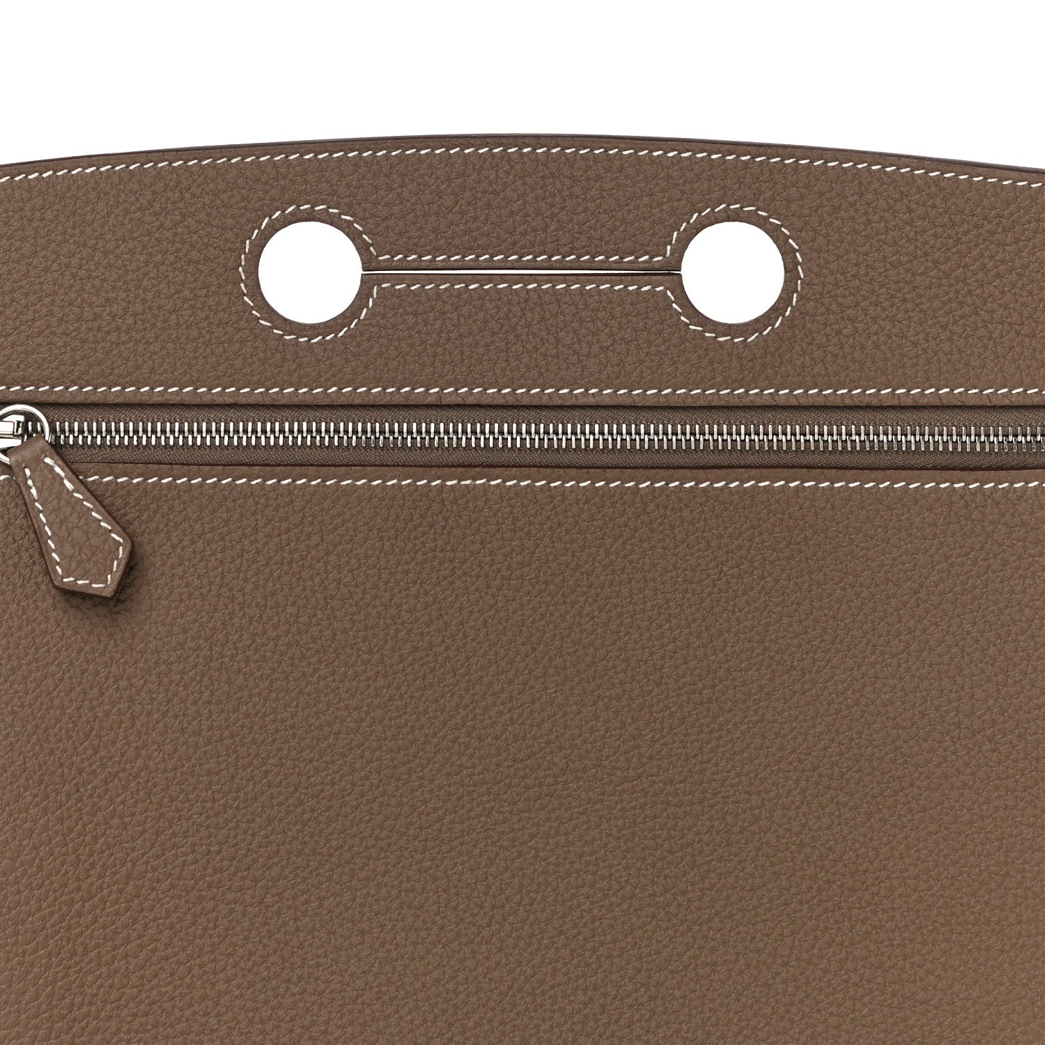 Hermes Togo Backpocket Pouch 25 Etoupe 7 of 10