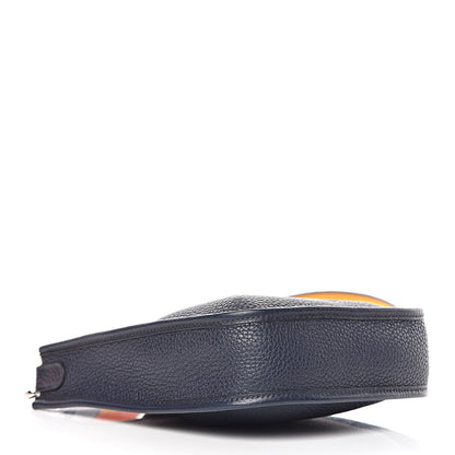 Hermes Taurillon Clemence Amazone Evelyne TPM Bleu Nuit 4 of 12