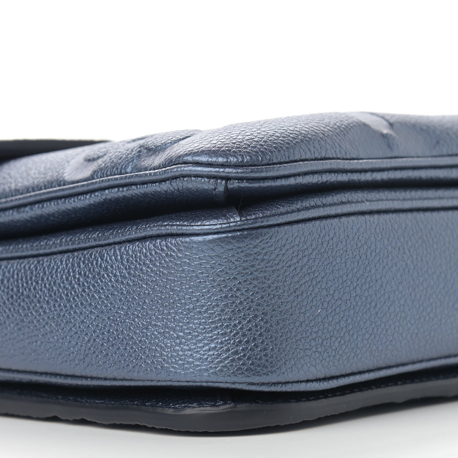 Louis Vuitton Metallic Empreinte Monogram Giant Pochette Metis Navy Nacre 8 of 10