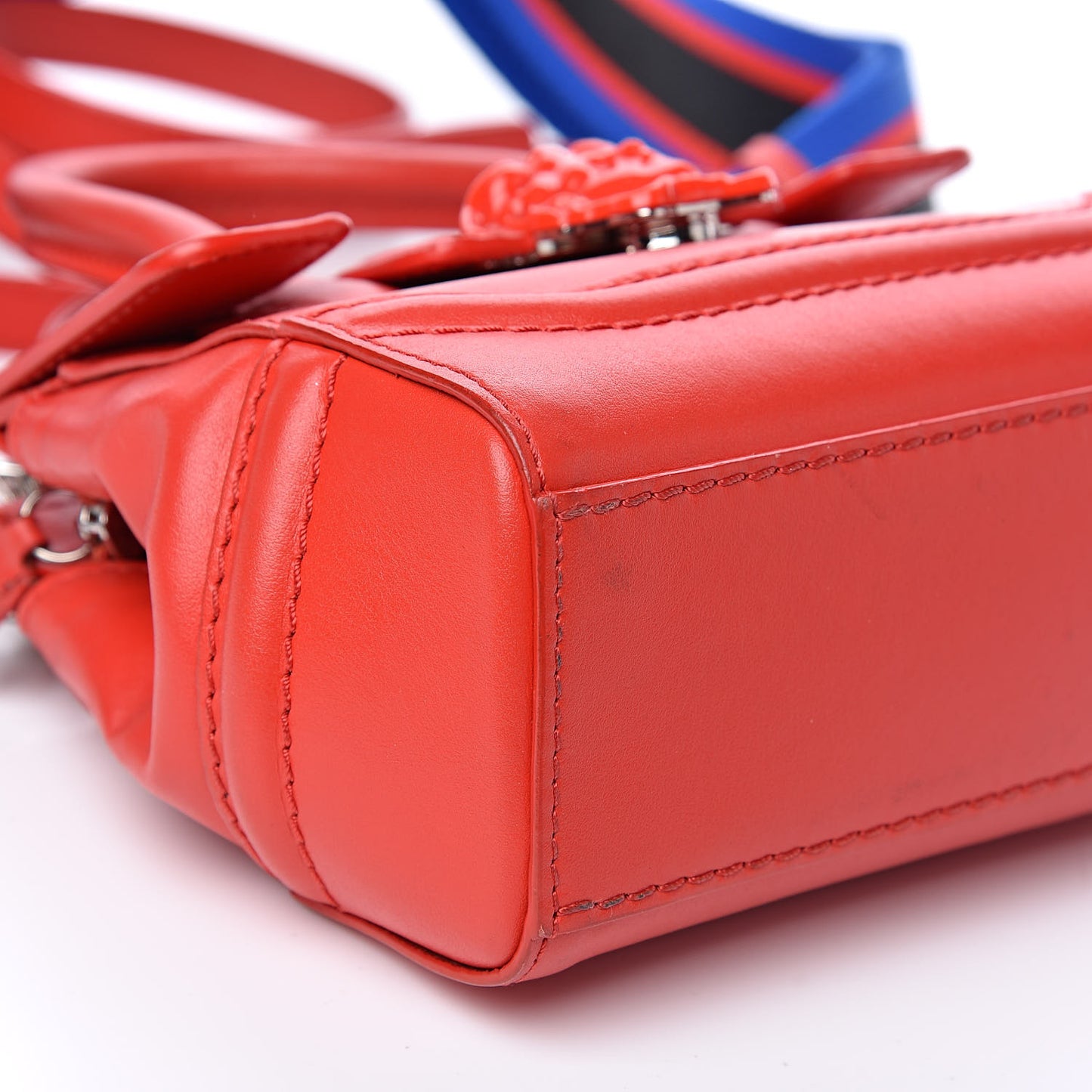 Calfskin Small Palazzo Empire Bag Red
