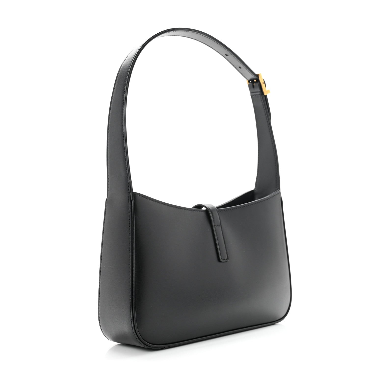 Saint Laurent Smooth Calfskin Le 5 A 7 Hobo Black 2 of 7