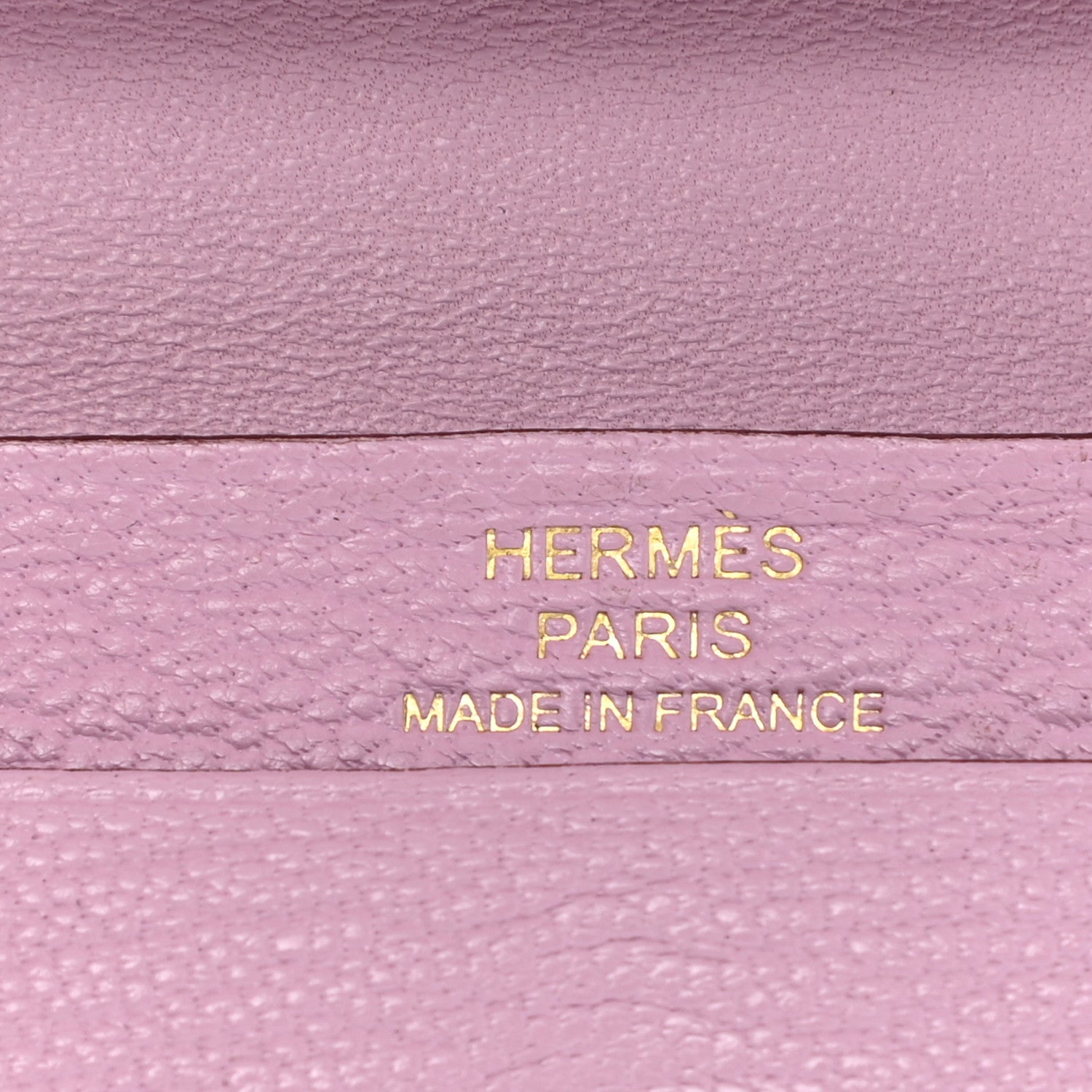 Hermes Chevre Mysore Bearn Mini Wallet Mauve Sylvestre 6 of 10
