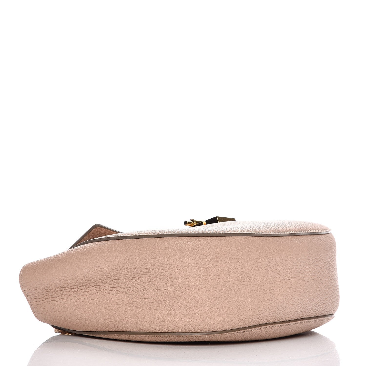 Chloe Grained Lambskin Drew Shoulder Bag Cement Pink 4 of 10