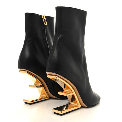 Fendi Nappa Fendi First 95mm Booties 40 Black 4 of 8