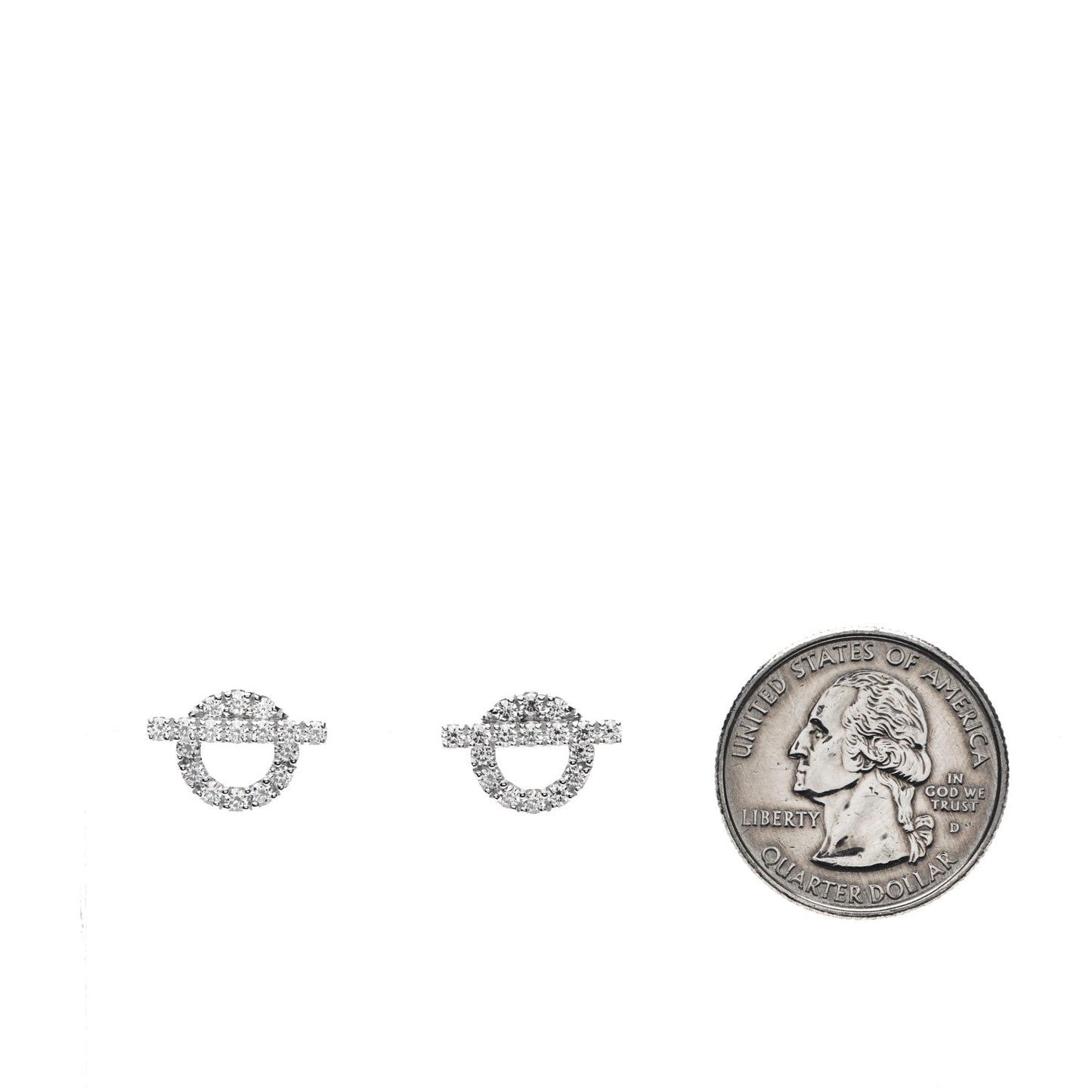 18K White Gold Diamond Finesse Earrings