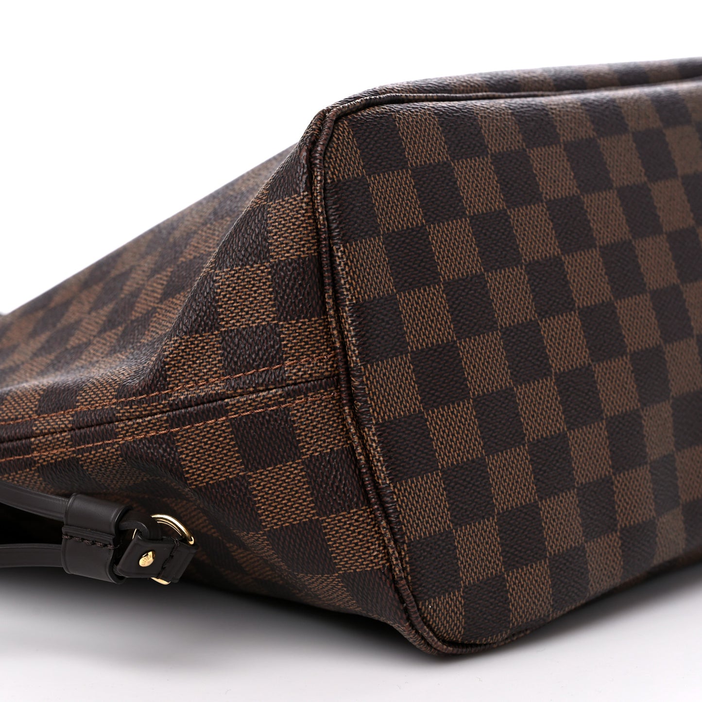 Damier Ebene Neo Neverfull MM Rose Ballerine