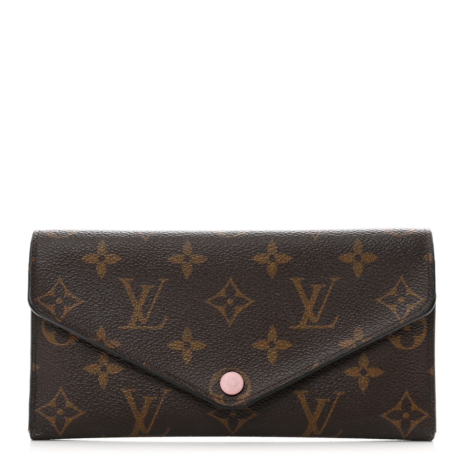 Louis Vuitton Monogram Josephine Wallet Rose Ballerine 1 of 13