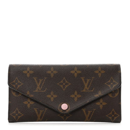 Louis Vuitton Monogram Josephine Wallet Rose Ballerine 1 of 13