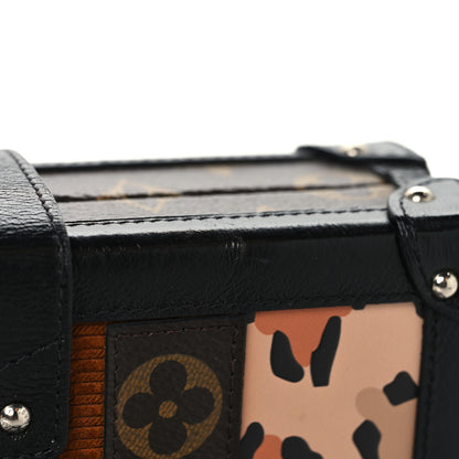 Louis Vuitton Monogram Leopard Corduroy Petite Malle 10 of 10