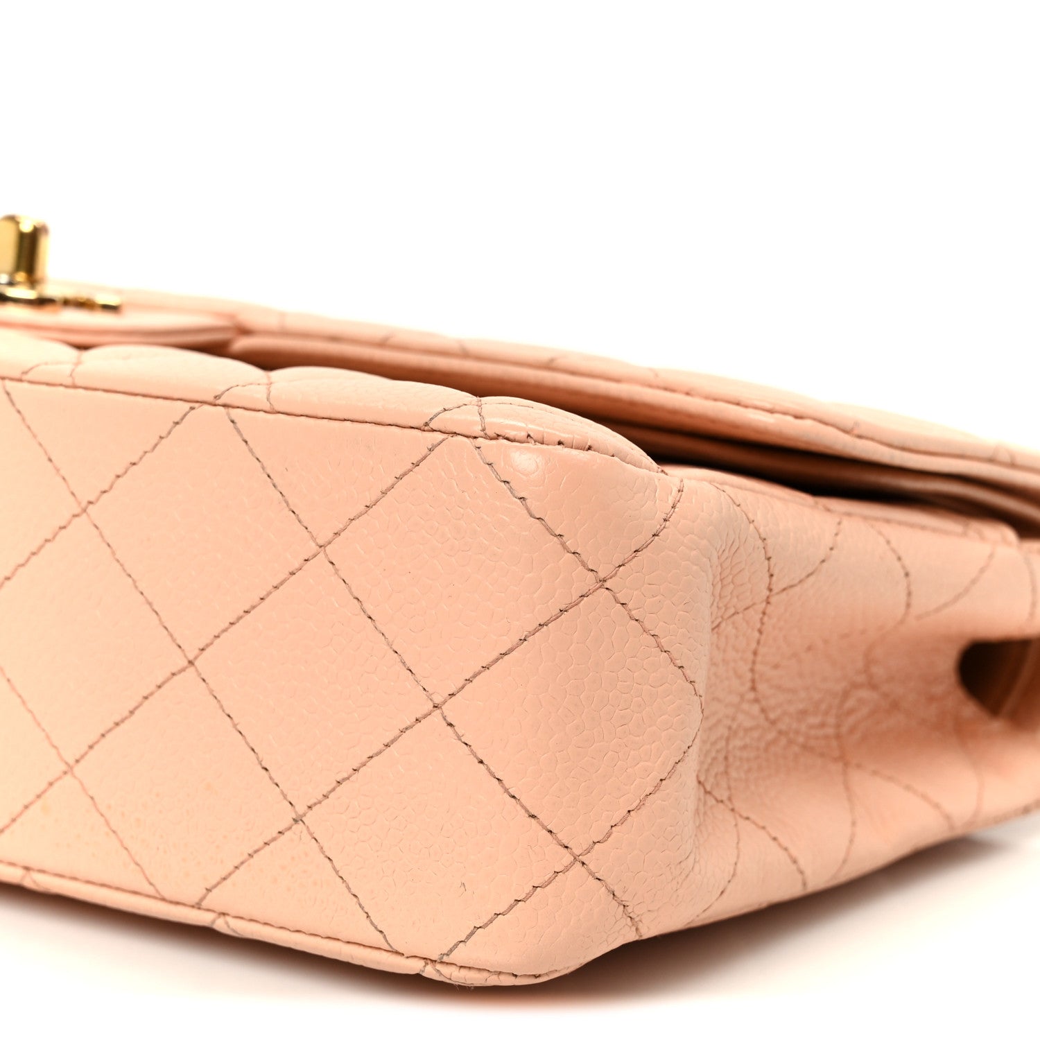 Chanel Caviar Quilted Medium Double Flap Light Pink 11 of 11