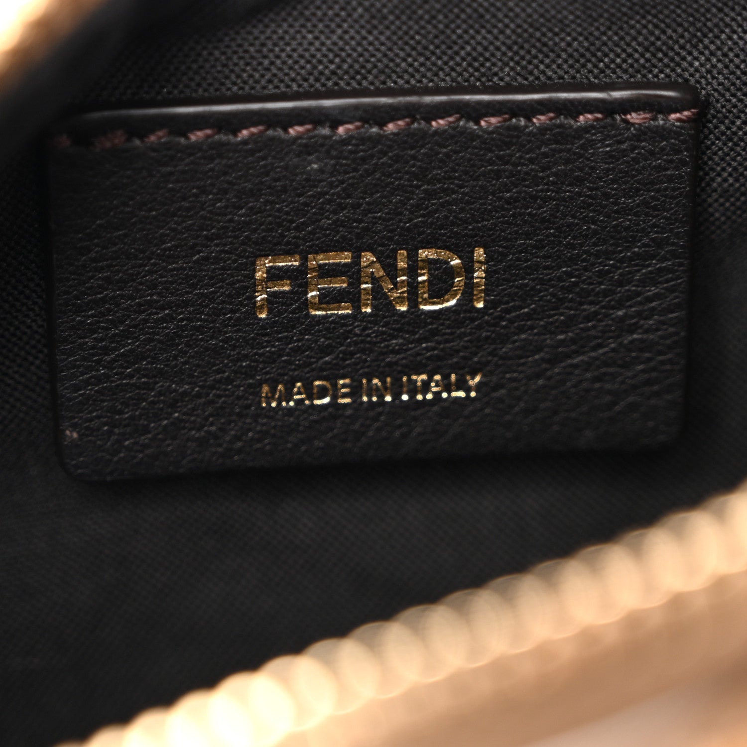 Fendi Vitello Grace Matte Mini Fendigraphy Hobo Bag Miele Scuro 6 of 11