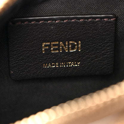 Fendi Vitello Grace Matte Mini Fendigraphy Hobo Bag Miele Scuro 6 of 11