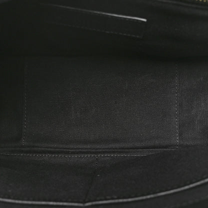 Burberry Canvas Mega Check Small Baildon Messenger Bag Black 5 of 12