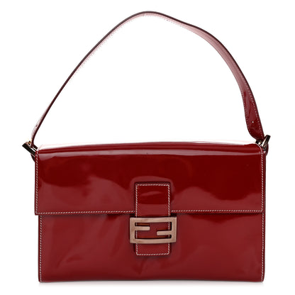 Fendi Patent Mama Baguette Red 1 of 9