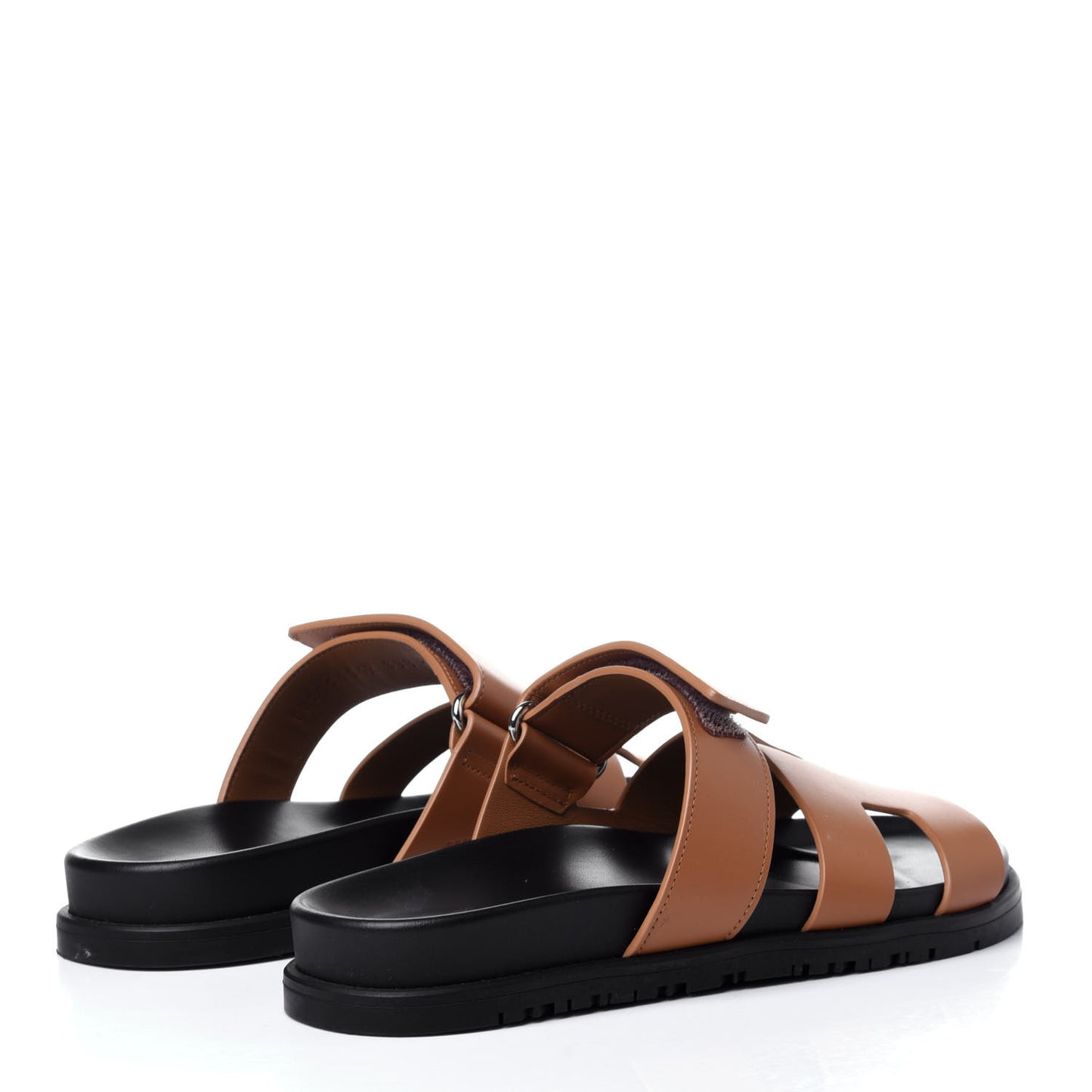 Calfskin Womens Chypre Sandals 37.5 Beige Dore