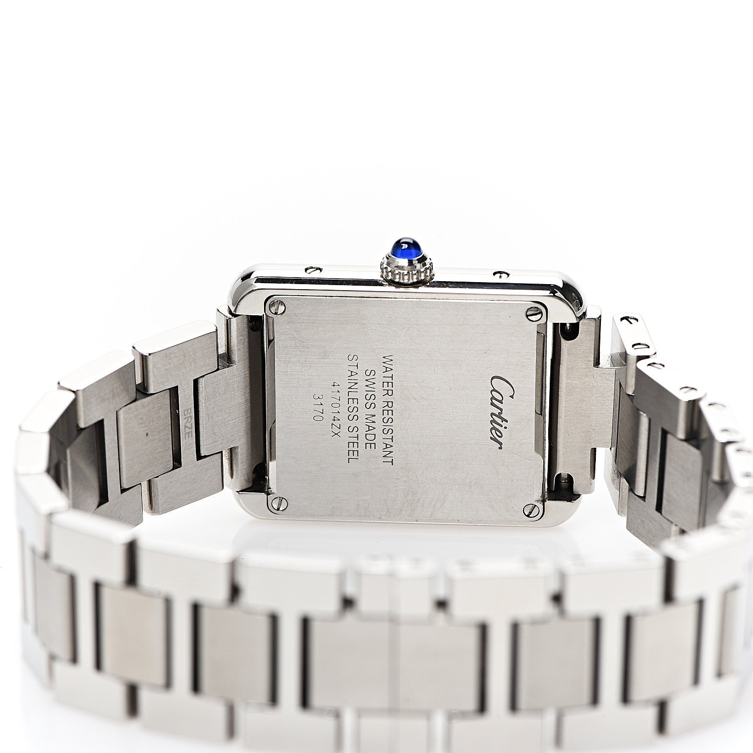 Cartier Stainless Steel 24mm Tank Solo Quartz Watch 4 of 5