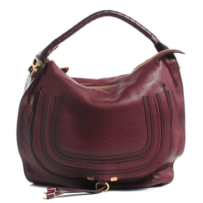 Chloe Calfskin Large Marcie Hobo Cocoa 1 of 10