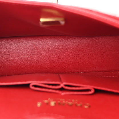 Chanel Lambskin Quilted Small Double Flap Red 5 of 11