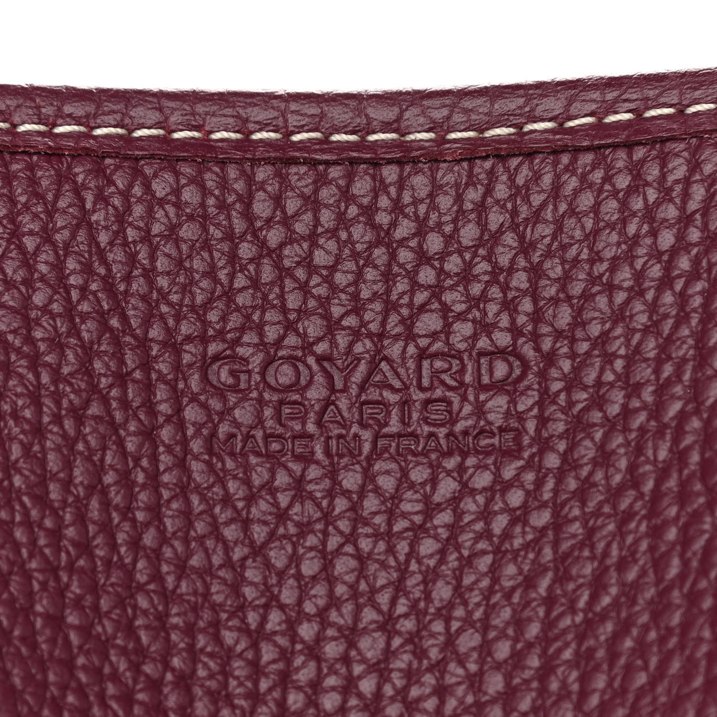 Goyardine Sac Hardy Pet Carrier PM Burgundy