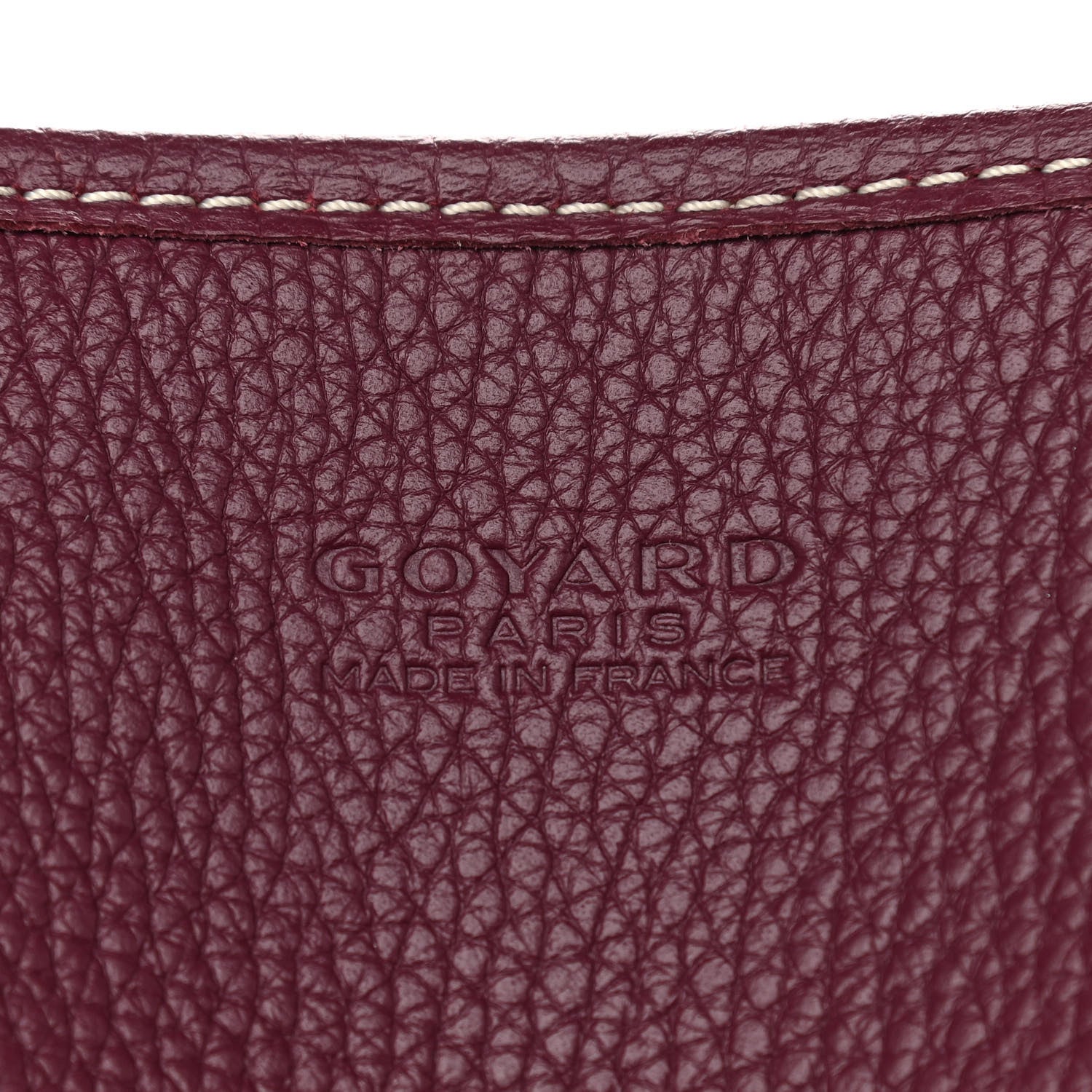 Goyard Goyardine Sac Hardy Pet Carrier PM Burgundy 9 of 10
