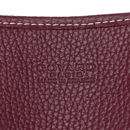 Goyard Goyardine Sac Hardy Pet Carrier PM Burgundy 9 of 10