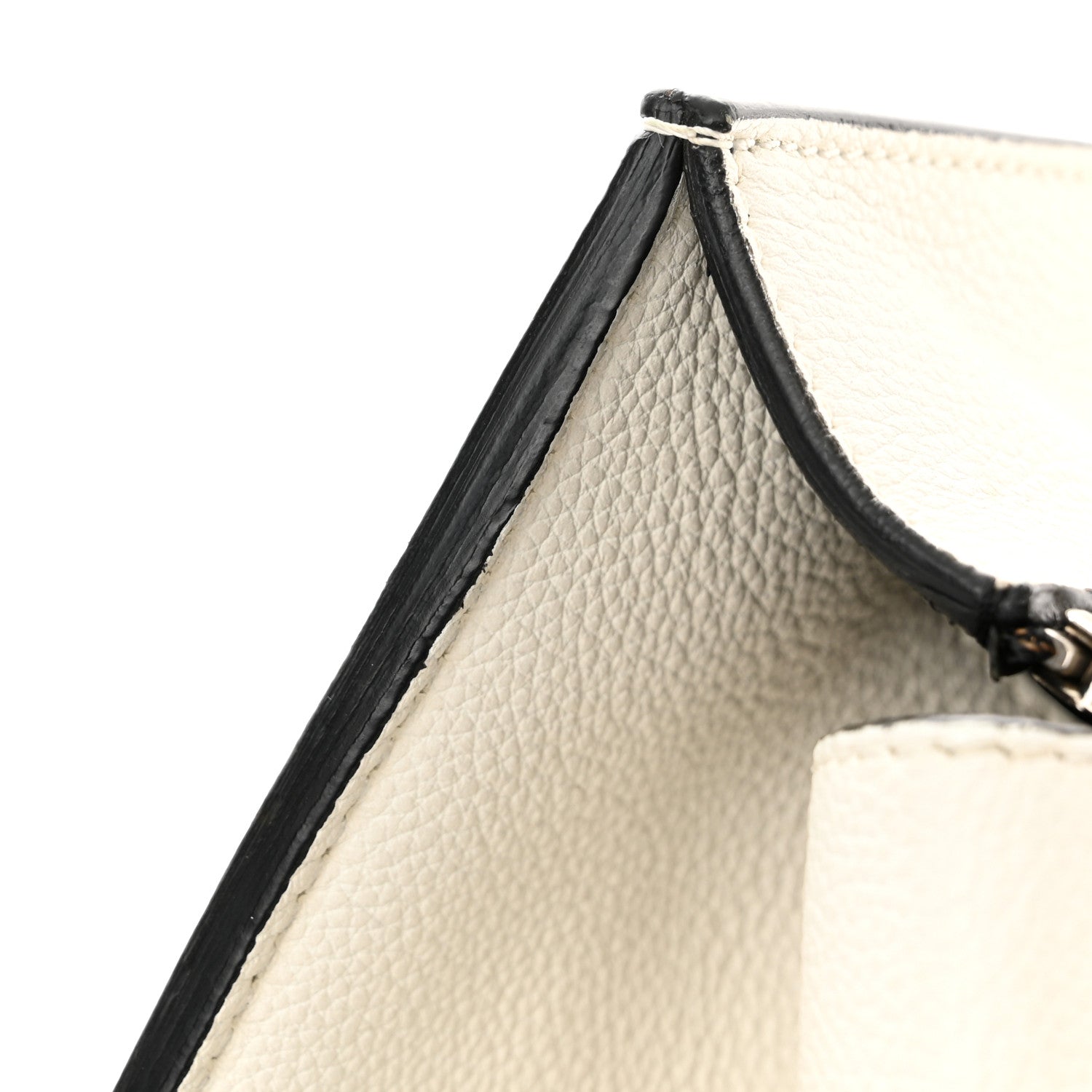 Celine Grained Calfskin Medium Edge Shoulder Bag White 12 of 13