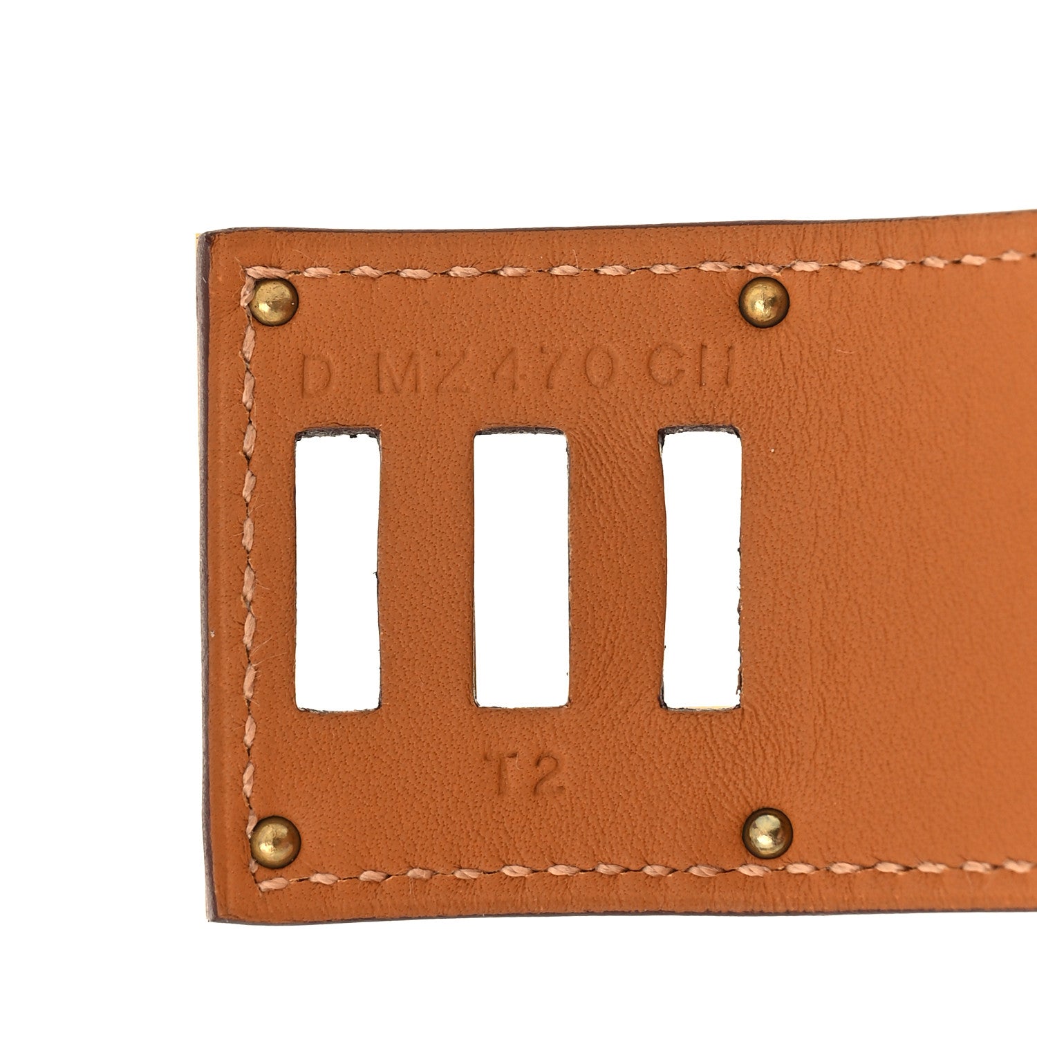 Hermes Swift Kelly Dog Bracelet T2 Gold 5 of 5