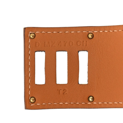 Hermes Swift Kelly Dog Bracelet T2 Gold 5 of 5