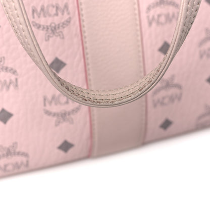 MCM Visetos Medium Liz Reversible Shopper Tote Powder Pink 11 of 17