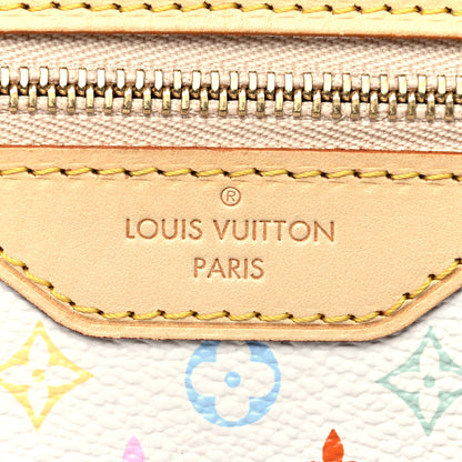 Louis Vuitton Monogram Multicolor Pochette Plate GM White 7 of 10