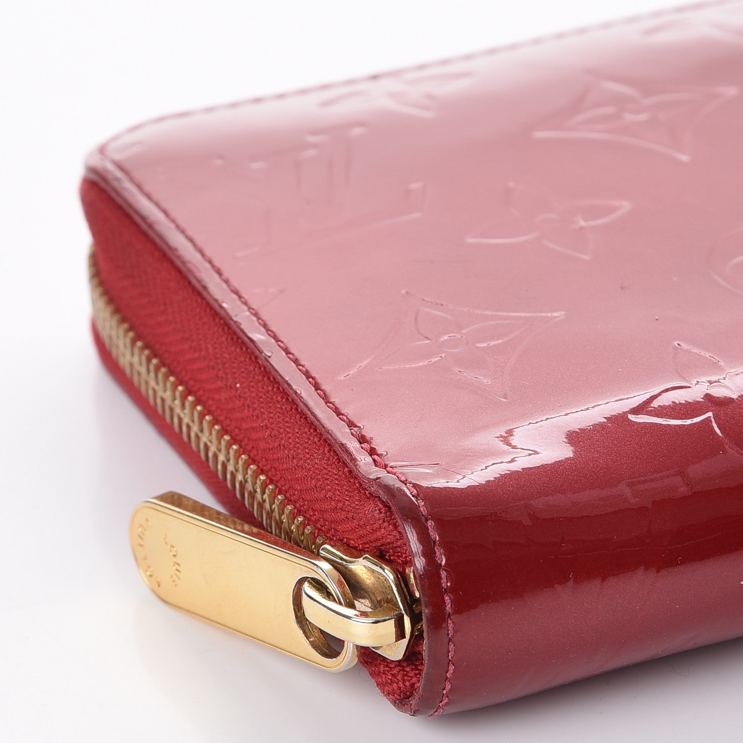 Louis Vuitton Vernis Zippy Wallet Pomme D'Amour 8 of 9