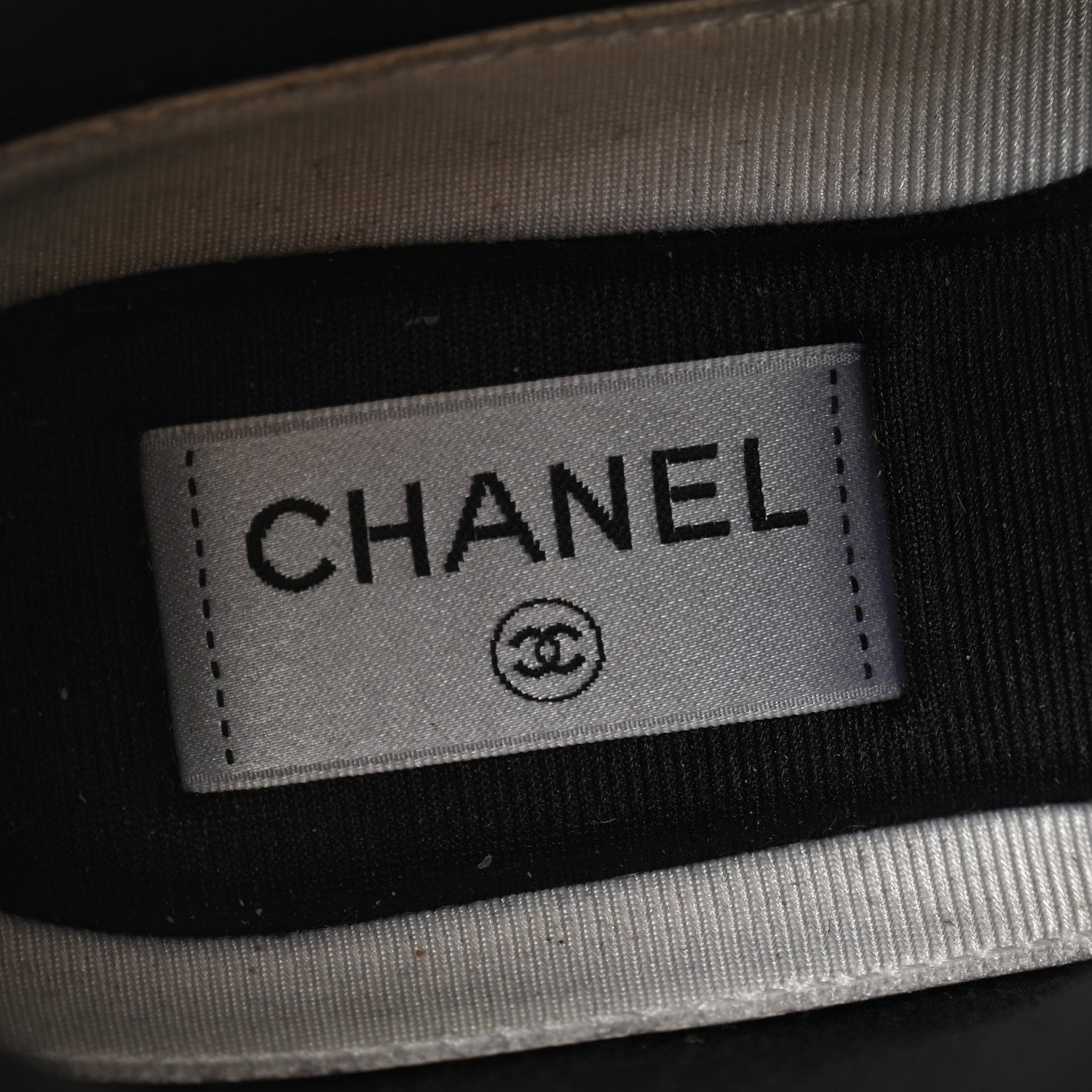 Chanel Rubber CC Print Boots 37 Black 6 of 10