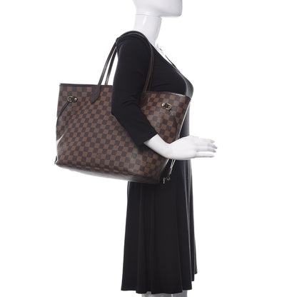 Louis Vuitton Damier Ebene Neverfull MM 2 of 10