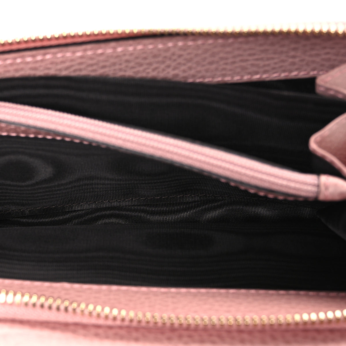 Gucci Dollar Calfskin Interlocking G Continental Wallet Soft Pink 6 of 9