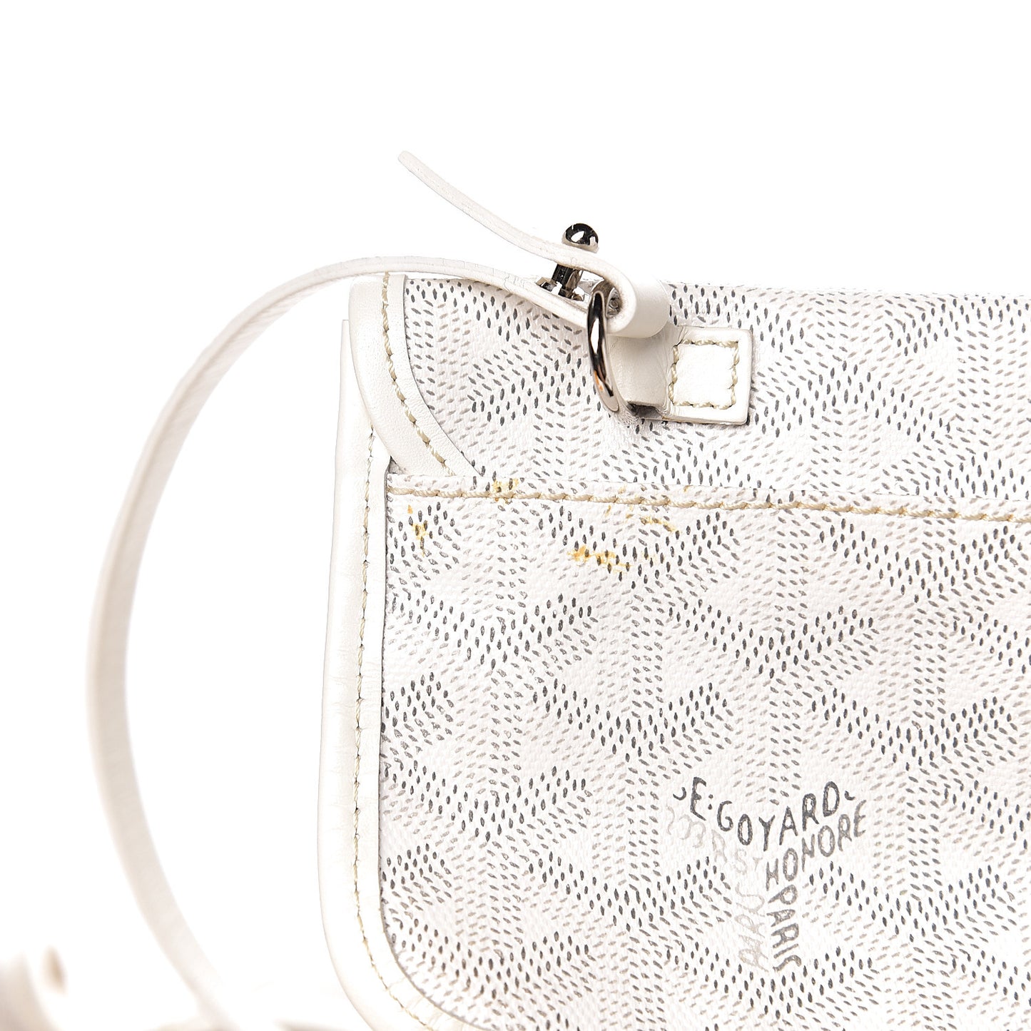 Goyardine Saint Louis PM White