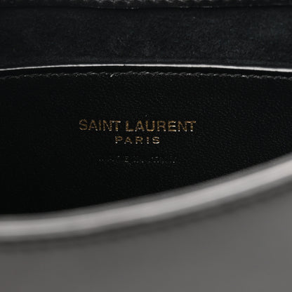 Saint Laurent Smooth Calfskin Le 5 A 7 Mini Hobo Black 6 of 10
