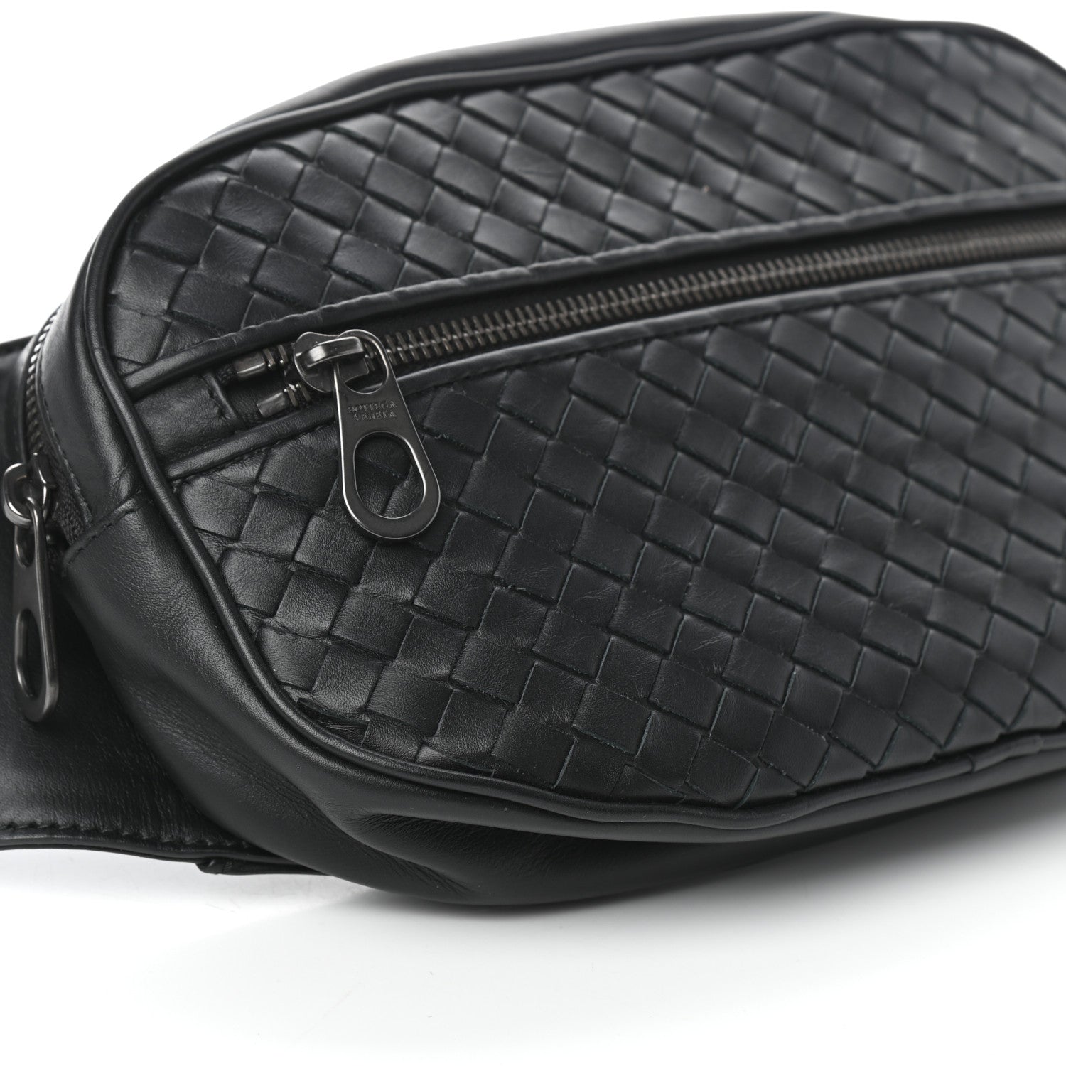 Bottega Veneta Nappa Intrecciato Belt Bag Black 8 of 9