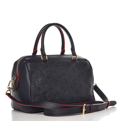 Louis Vuitton Empreinte Speedy Bandouliere 25 NM Marine Rouge 9 of 13