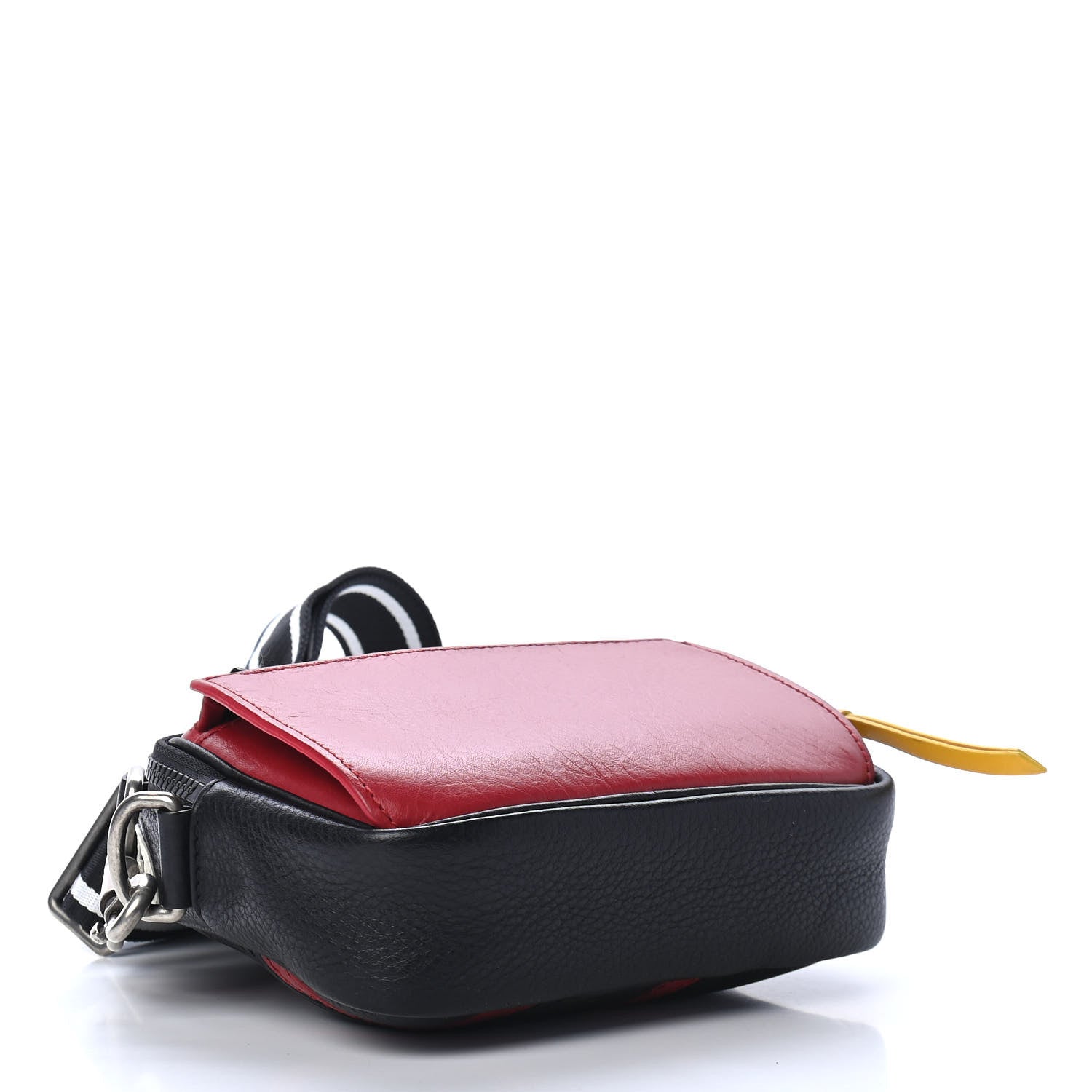 Givenchy Grained Calfskin MC3 Crossbody Bag Red Black White 3 of 4
