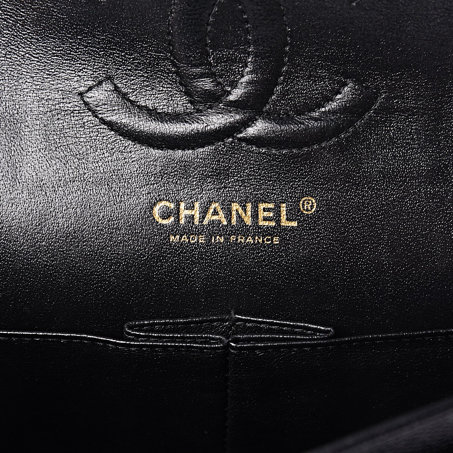 Chanel Caviar Quilted Medium Double Flap Black 7 of 13