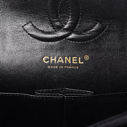 Chanel Caviar Quilted Medium Double Flap Black 7 of 13