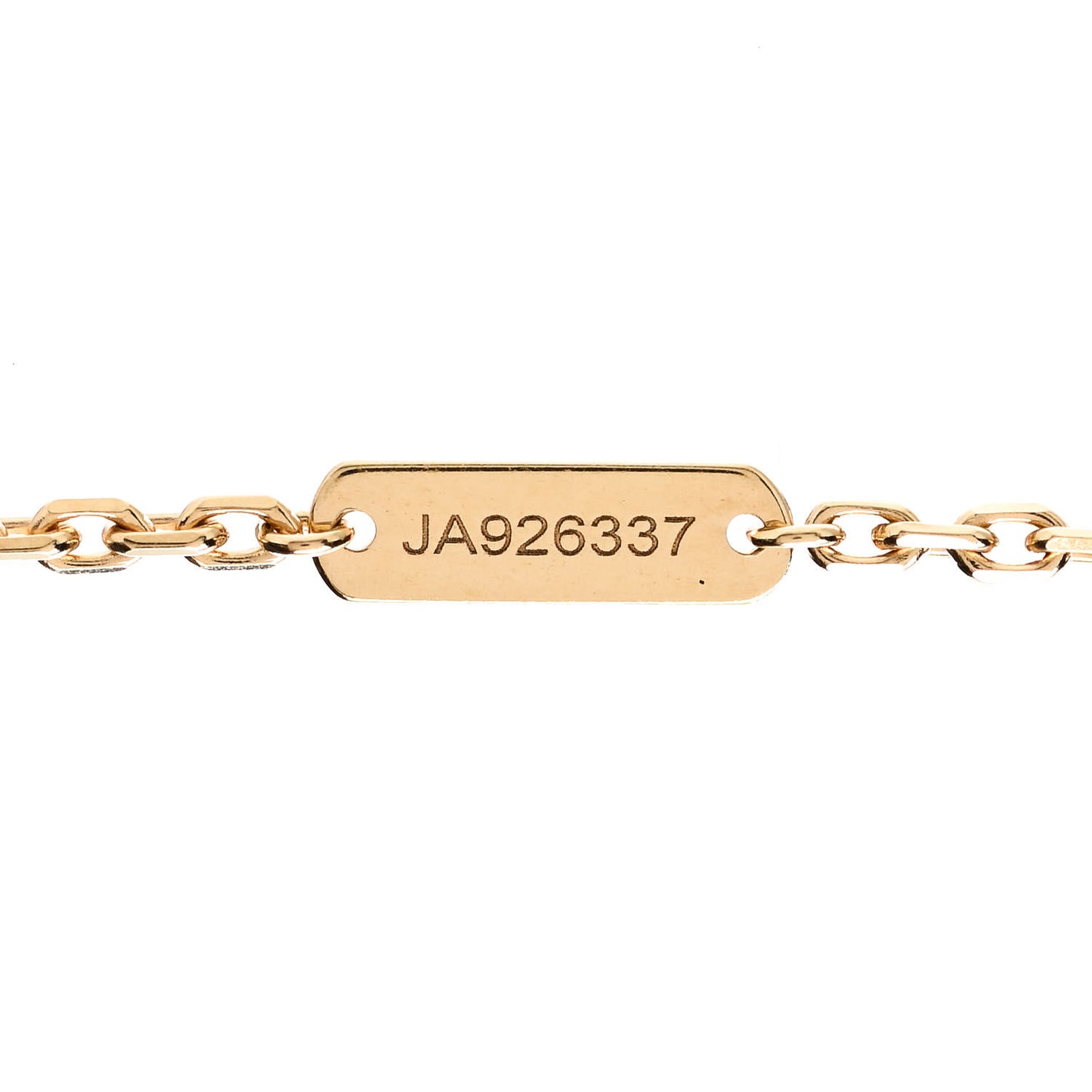 18K Yellow Gold Blue Agate Magic Alhambra Long Necklace