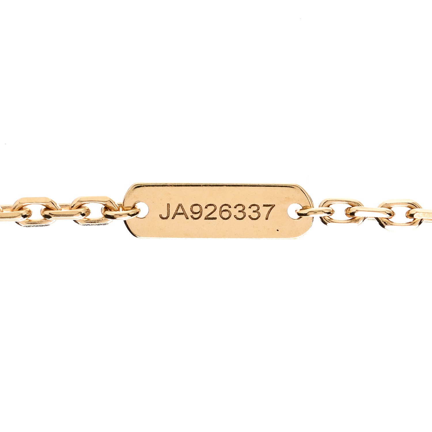 Van Cleef & Arpels 18K Yellow Gold Blue Agate Magic Alhambra Long Necklace 6 of 7
